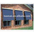 Window awning with different fabric